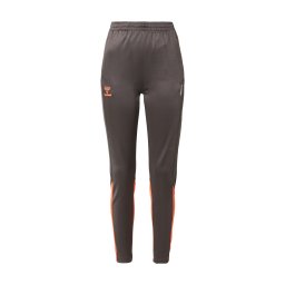 Hummel Pantaloni sport 'Ongrid' gri închis / portocaliu neon