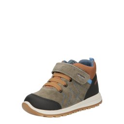 PRIMIGI Sneaker 'PTIGT' albastru fumuriu / maro caramel / brocart / maro închis