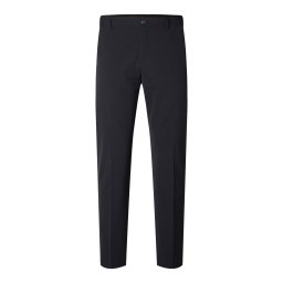 SELECTED Pantaloni cu dungă 'SLHLiam' albastru noapte