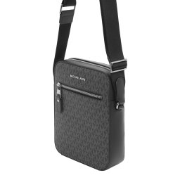 Michael Kors Geantă de umăr gri deschis / negru