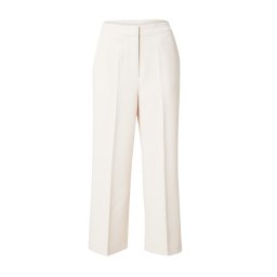 NÜMPH Pantaloni cu dungă 'RONJA' gri deschis
