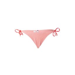 Tommy Jeans Slip costum de baie 'BANANA' roz pitaya / roșu / alb