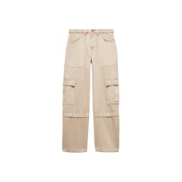 MANGO Pantaloni eleganți 'Julieta' bej deschis