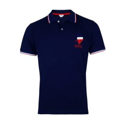 U.S. POLO ASSN. Tricou bleumarin / roșu / alb