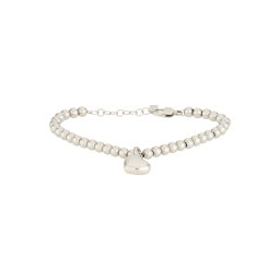 BOSS Brățară 'HONEY HEART BEADS' argintiu