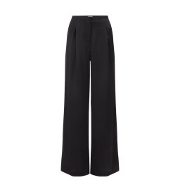 WE Fashion Pantaloni cutați negru