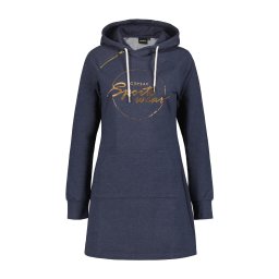 ICEPEAK Rochie 'VIRGINIA' albastru închis / auriu