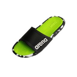 ARENA Flip-flops 'MARCO BI' verde limetă / negru / alb