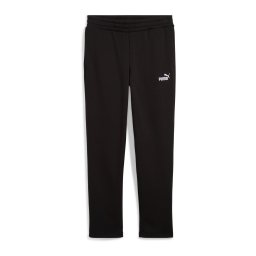 PUMA Pantaloni sport 'ESS No. 1' negru / alb