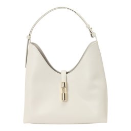 FURLA Geantă de umăr 'GOCCIA' alb murdar