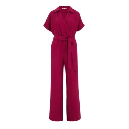 WE Fashion Salopeta roșu / roşu închis