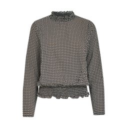 Peppercorn Bluză 'Giada' maro deschis / negru / alb