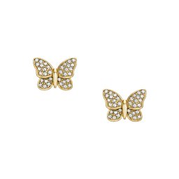 FOSSIL Cercei 'SUTTON' auriu / argintiu / transparent