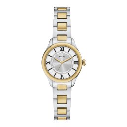 FOSSIL Ceas analogic 'GILMORE' auriu / argintiu