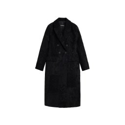 Desigual Palton de primăvară-toamnă negru