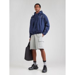 Nike Sportswear Geacă de primăvară-toamnă 'CLUB' bleumarin / verde deschis / alb