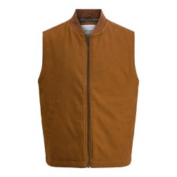 JACK & JONES Vestă 'JJEDOVER' maro