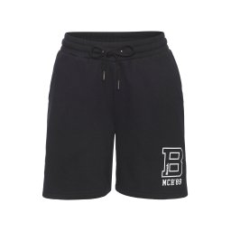 BENCH Pantaloni negru / alb