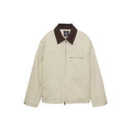 Pull&Bear Geacă de primăvară-toamnă nisipiu / maro închis
