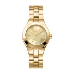 DKNY Ceas analogic 'Parsons Midi' auriu