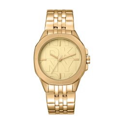 DKNY Ceas analogic 'Brooklyn Midi' auriu