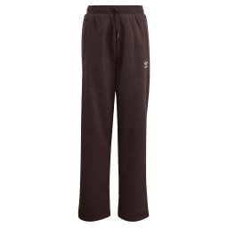 ADIDAS ORIGINALS Pantaloni 'Wide Leg Pants Fleece' maro / alb