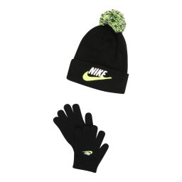 Nike Sportswear Căciulă 'CLUB' verde neon / negru / alb