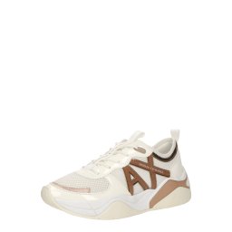 ARMANI EXCHANGE Sneaker low maro / alb murdar
