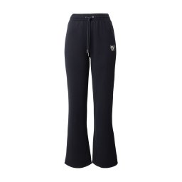 Abercrombie & Fitch Pantaloni negru / alb