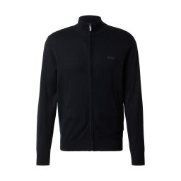 GUESS Geacă tricotată negru