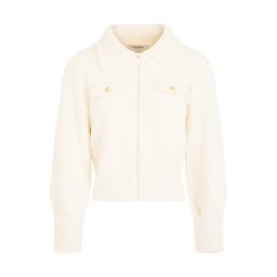 Morgan Geacă tricotată fildeş