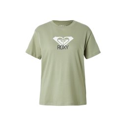 ROXY Tricou funcțional 'Ocean Road Art' verde pastel / negru / alb