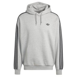 ADIDAS ORIGINALS Bluză de molton 'Adicolor Classics' gri amestecat / negru
