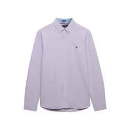 Superdry & Co Cămașă 'Preppy Oxford' mov pastel