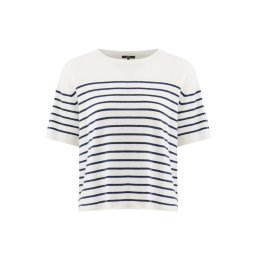MEXX Pulover negru / alb murdar