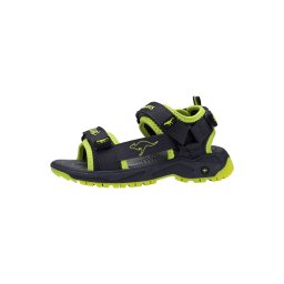 KangaROOS Pantofi deschiși 'K-AS Jamie' verde limetă / negru