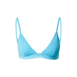 Calvin Klein Swimwear Sutien costum de baie azur / alb