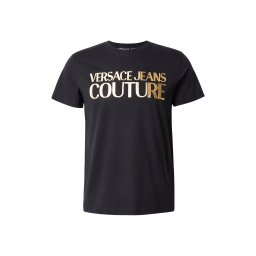 Versace Jeans Couture Tricou auriu / negru