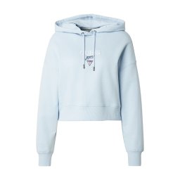GUESS JEANS Bluză de molton albastru