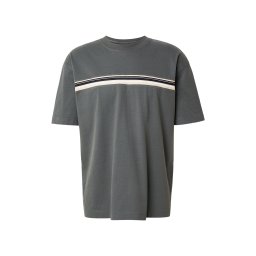 HOLLISTER Tricou bej deschis / oliv / negru / alb