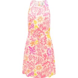 Ragwear Rochie de plaja 'Sanai' crem / galben / portocaliu / roz pitaya