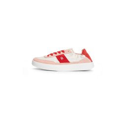 TOMMY HILFIGER Sneaker low 'Heritage' roșu / roșu pastel / alb