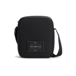 TOMMY HILFIGER Geantă de umăr 'FOUNDATION' negru