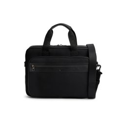 TOMMY HILFIGER Geantă laptop negru