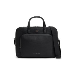 TOMMY HILFIGER Geantă laptop 'CENTRAL' negru