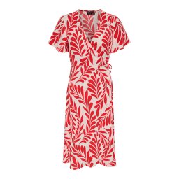 ONLY Rochie 'ONLCali' roșu intens / alb