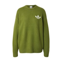 ADIDAS ORIGINALS Pulover 'Athletic Dept' verde kiwi / alb