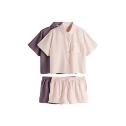 The Set Pantaloni scurți mov mură / rosé