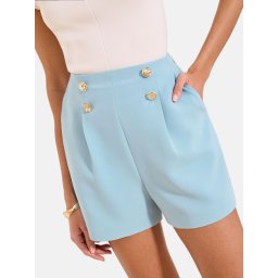 Lipsy Pantaloni cutați azuriu