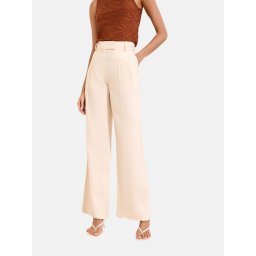 Lipsy Pantaloni cutați crem